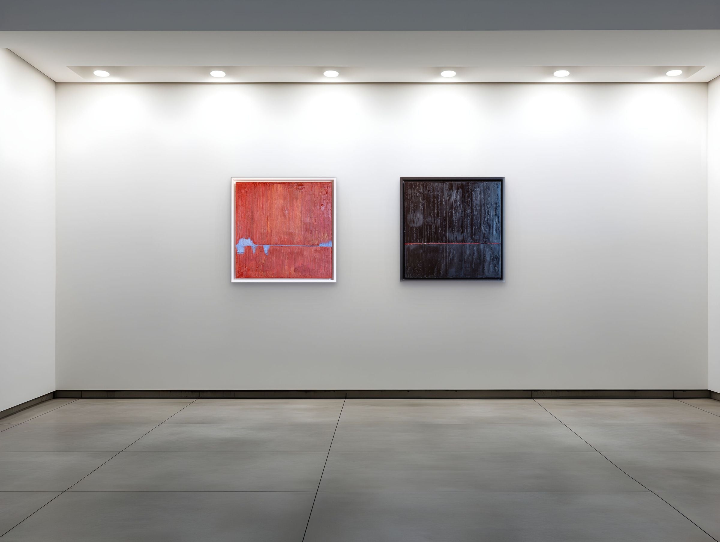 Aufbruch und Der Hoffnungsschimmer am Horizont von AresDKY nebeneinander in einer virtuellen Galerie