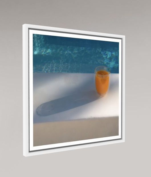 Kykladen I – Orange am Pool