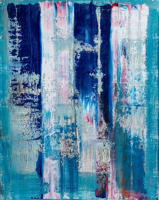 Artpiece 2021031403 von AresDKY – Blaue Reihe, vollständiges Originalmotiv