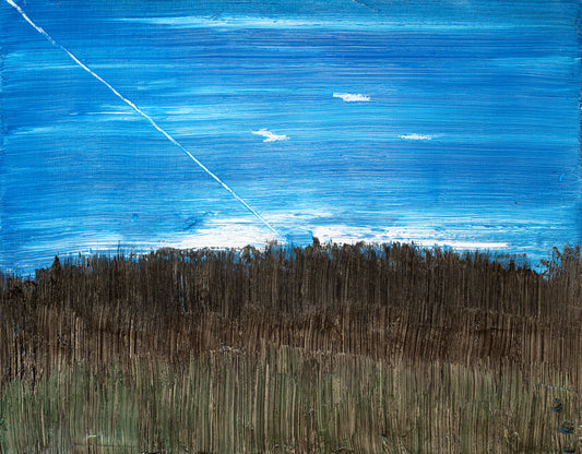 Gegenlicht von AresDKY – Blaue Reihe, vollständiges Originalmotiv
