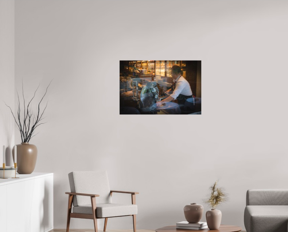 Arbeit hinter der Theke – Raumansicht