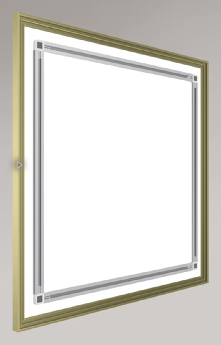 Goldene Wiener Ehrentafel – Rückseite und Aufhängung