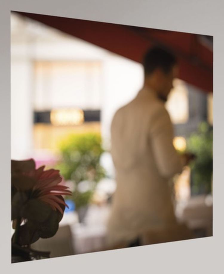 Service auf der Terrasse – Produktansicht