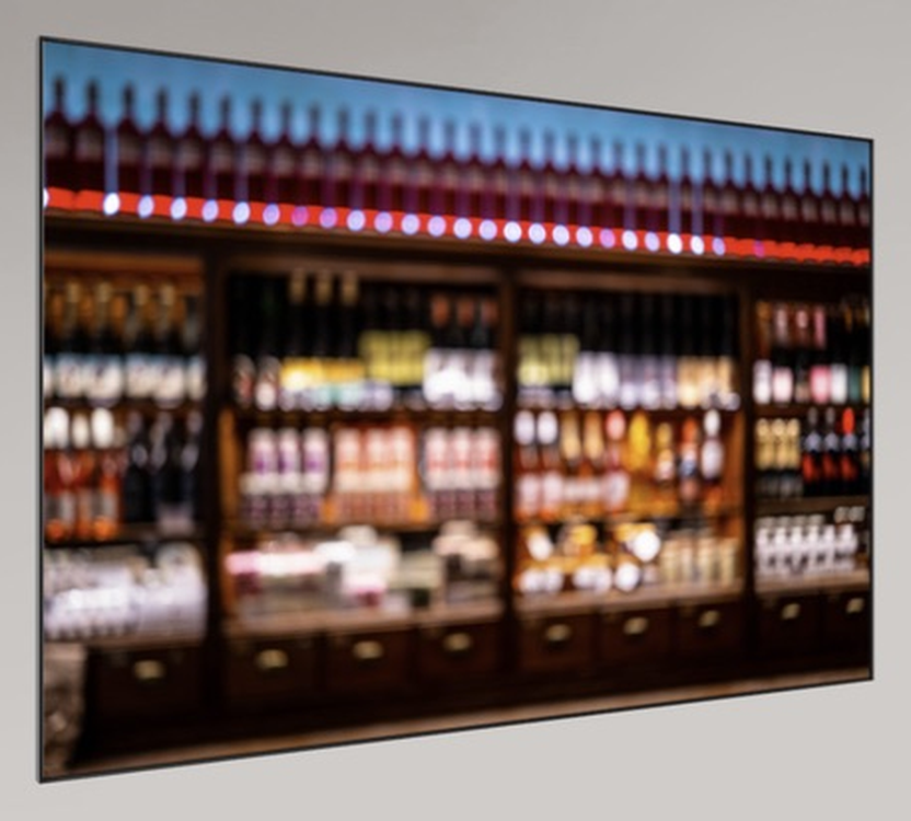 Symmetrische Regalfront – Produktansicht