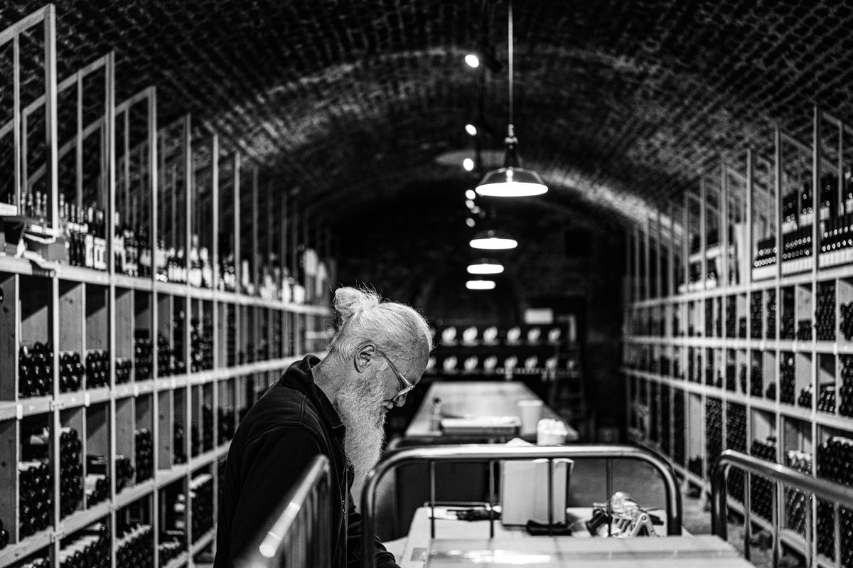 Der Kellermeister bei der Arbeit – Motiv